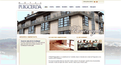 Desktop Screenshot of hotelpuigcerda.cat